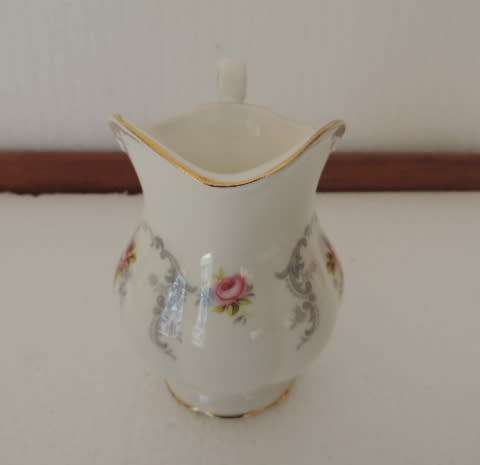 ROYAL ALBERT MILK JUG & SUGAR BOWL - "TRANQUILLITY"