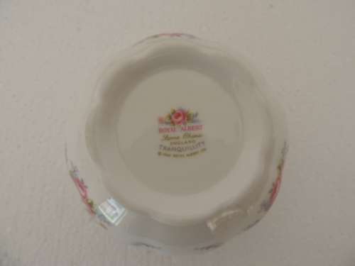 ROYAL ALBERT MILK JUG & SUGAR BOWL - "TRANQUILLITY"