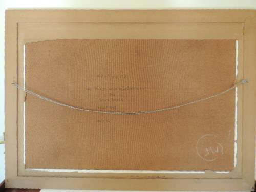 JOHN SMITH OIL ON BOARD - "THE KAROO NEAR BEAUFORT WEST" AUGUST 1998