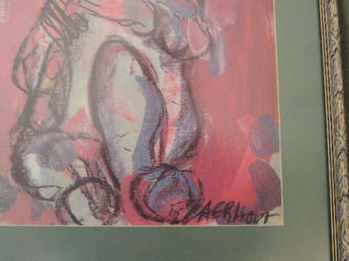 CLAERHOUT PRINT BEAUTIFULLY FRAMED - Reduced