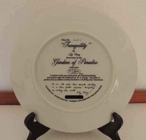 W.S. GEORGE "GARDENS OF PARADISE " COLLECTION - "TRANQUILITY"