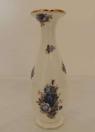 ROYAL ALBERT VASE - "MOONLIGHT ROSE"