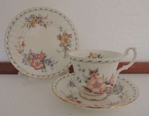 ROYAL ALBERT TRIOS - "CONSTANCE" - FOR MARIE ONLY