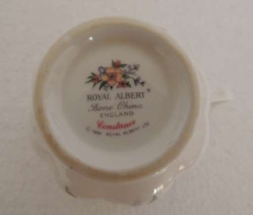 ROYAL ALBERT TRIOS - "CONSTANCE" - FOR MARIE ONLY