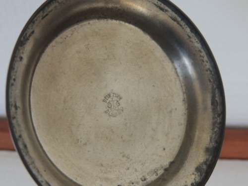 BAREUTHER WALDSASSEN BEER STEIN WITH PEWTER LID