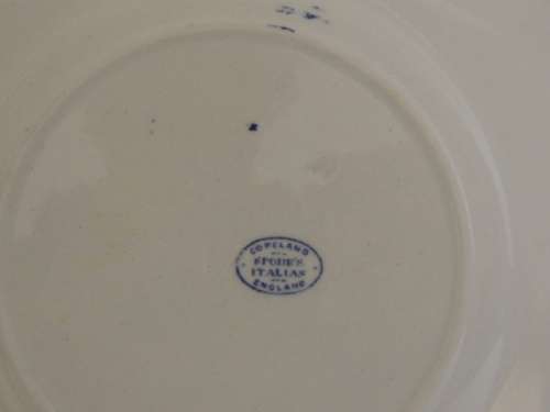 COPELAND SPODE'S ITALIAN BLUE - CAKE PLATE