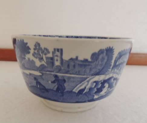 COPELAND SPODE'S ITALIAN BLUE - LARGE SUGAR BOWL, Price reduced
