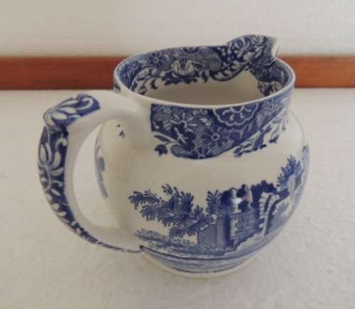 COPELAND SPODE'S ITALIAN BLUE - MILK JUG 8 CM