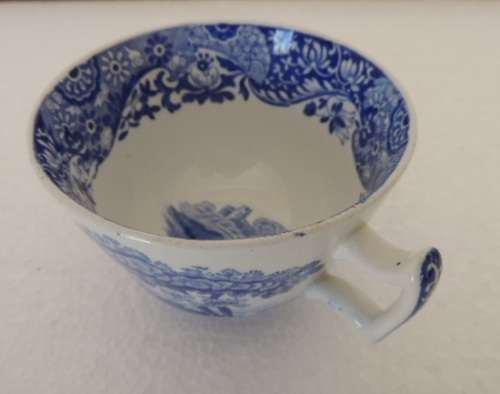 COPELAND SPODE'S ITALIAN BLUE - LARGE BREAKFAST DUO