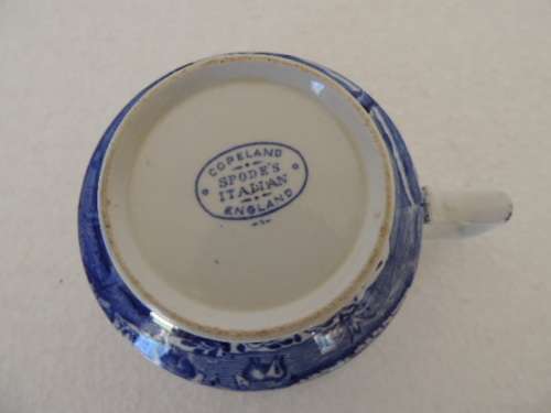 COPELAND SPODE'S ITALIAN BLUE - LARGE BREAKFAST DUO
