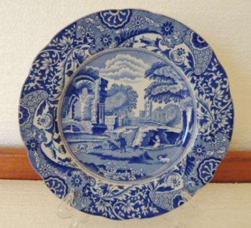COPELAND SPODE'S ITALIAN BLUE - SIDE PLATE