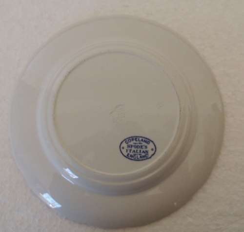 COPELAND SPODE'S ITALIAN BLUE - SIDE PLATE