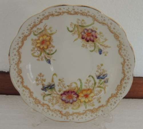 ROYAL ALBERT TEA SAUCER - "GEM"