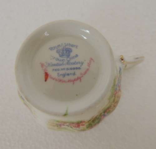ROYAL ALBERT TRIO B - "KENTISH ROCKERY", Price reduced