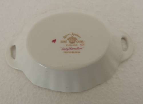 ROYAL ALBERT TRINKET DISH - "LADY HAMILTON"
