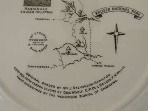 WEDGEWOOD RACK PLATE - ELEPHANT