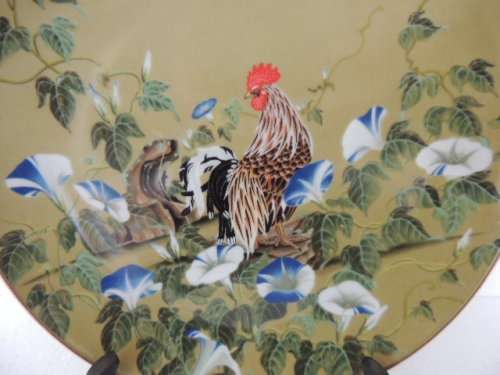 FRANKLIN MINT BIRDS & FLOWERS OF THE ORIENT COLLECTOR PLATE - BY NAOKO NOBATA