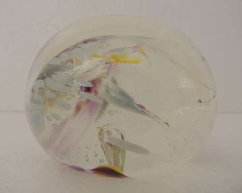 PAPERWEIGHT SIGNED DES '85 - 645 Grams