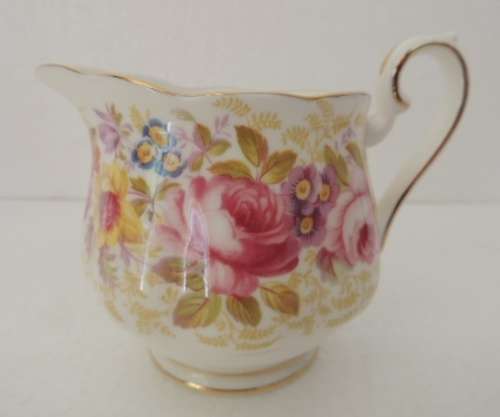 ROYAL ALBERT MILK JUG - " SERENA " - For Memories Midrand