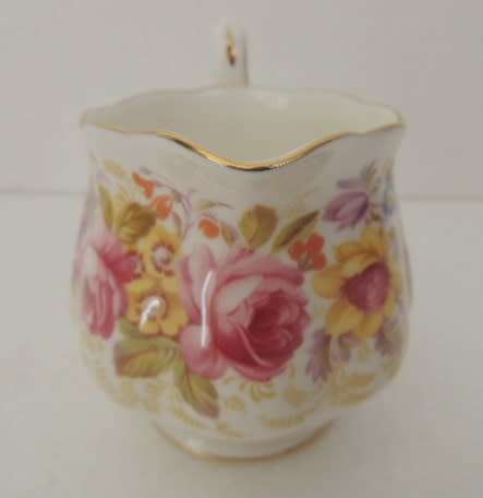 ROYAL ALBERT MILK JUG - " SERENA " - For Memories Midrand