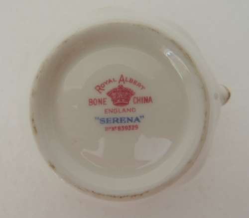 ROYAL ALBERT MILK JUG - " SERENA " - For Memories Midrand