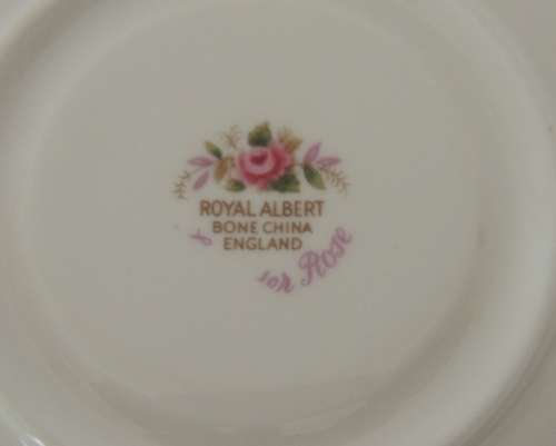 ROYAL ALBERT COFFEE SAUCER - " LAVENDER ROSE "