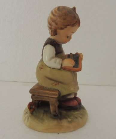 HUMMEL FIGURINE  - " BUSY STUDENT " # 367 DATED 1963