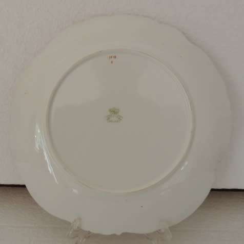 AYNSLEY C 1900 DESSERT/FRUIT SET - 10 PIECE