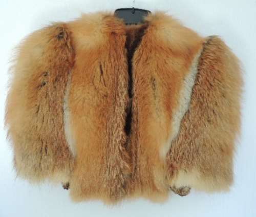 FOX CAPE WITH DUST JACKET - ABSOLUTELY GORGEOUS