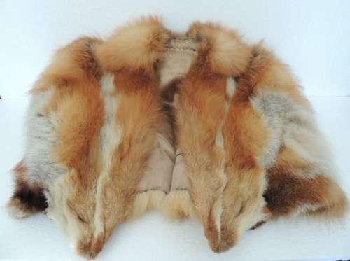 FOX CAPE WITH DUST JACKET - ABSOLUTELY GORGEOUS