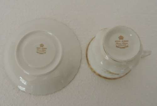 ROYAL ALBERT TRIOS - "ANTOINETTE" (2 AVAILABLE) - Absolutely gorgeous!