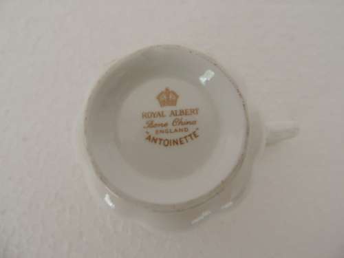 ROYAL ALBERT TRIOS - "ANTOINETTE" (2 AVAILABLE) - Absolutely gorgeous!