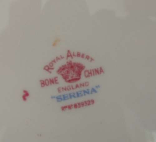 ROYAL ALBERT TEA SET - "SERENA"