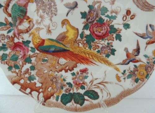 ROYAL CROWN DERBY "OLDE AVESBURY" CAKE PLATE