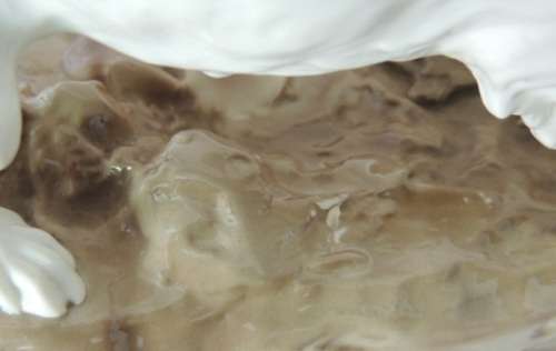 GERMAN NYMPHENBURG PORCELAIN SPANIEL HUNTING DOG - BY P.J. MENE