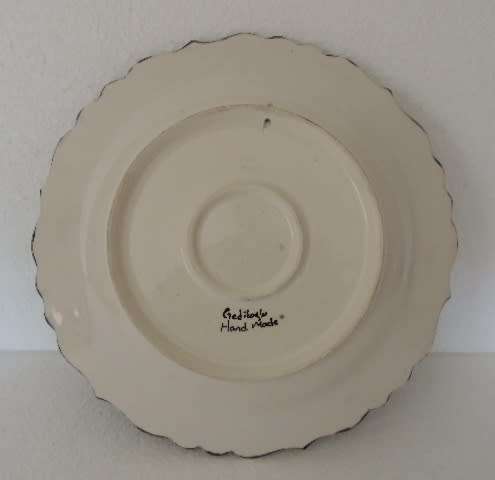 MOROCCAN HAND DECORATED CHARGER