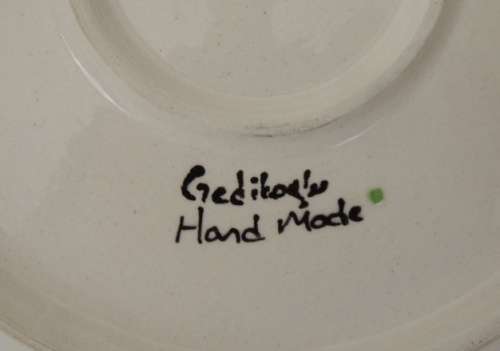 MOROCCAN HAND DECORATED CHARGER