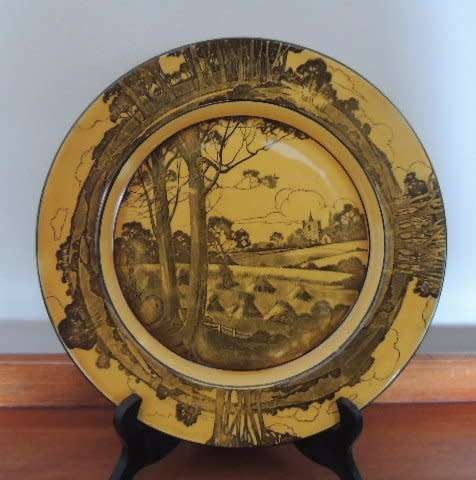ROYAL DOULTON PLATE - HAYSTACKS D 2538