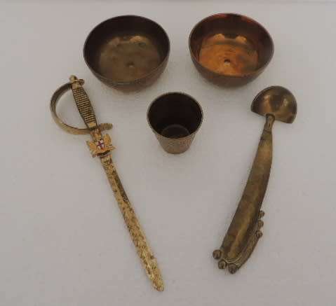 BRASS JOB LOT - 5 ITEMS