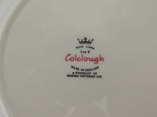 COLCLOUGH  SAUCER - CRINOLINE LADY
