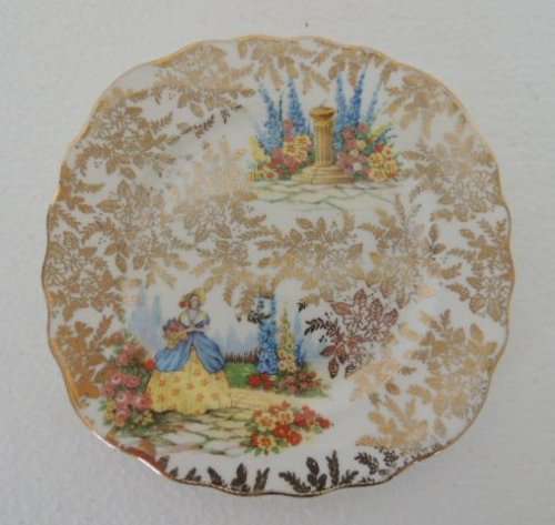 COLCLOUGH  SIDE PLATE - CRINOLINE LADY