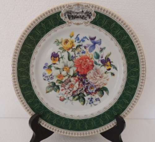 LIMOGE COLLECTOR'S PLATE  - "BOUQUET EMPIRE"