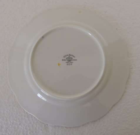 ROYAL ALBERT TRIO - "GEM" BLUE