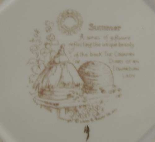 CAVERSWALL OCTAGONAL GINGER JAR -  "SUMMER" - STUNNING!!