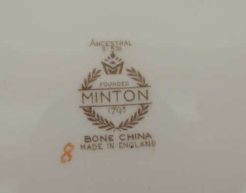 MINTON PART DINNER SERVICE 17 Pieces - "ANCESTRAL"