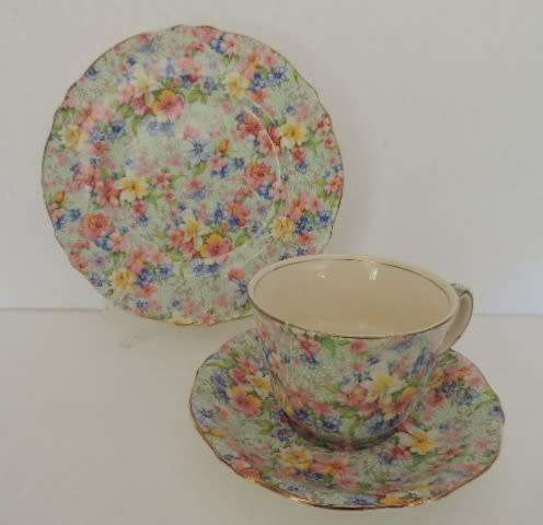 ROYAL WINTON CHINTZ TRIO - "MARION", 3 Available
