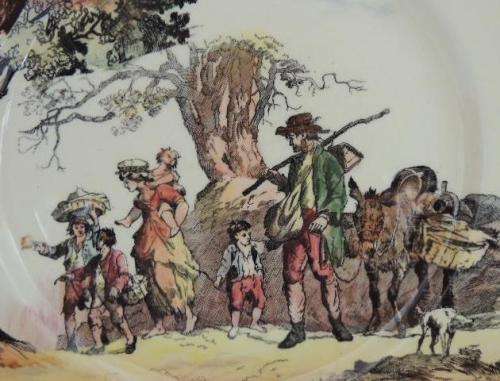 ROYAL DOULTON SERIES WARE PLATE 26.5 cm - "THE GLEANERS"