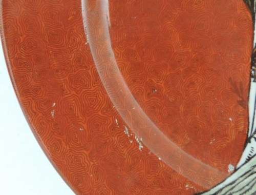 ROYAL DOULTON PLATE DEPICTING LEDA AND SWANS