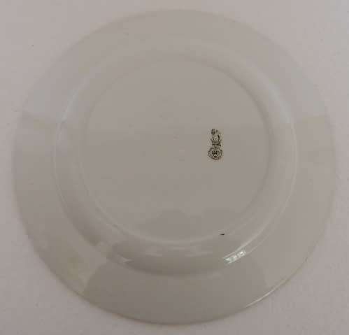 ROYAL DOULTON PLATE DEPICTING LEDA AND SWANS