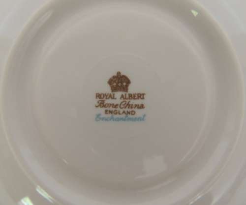 ROYAL ALBERT SAUCER - "ENCHANTMENT"